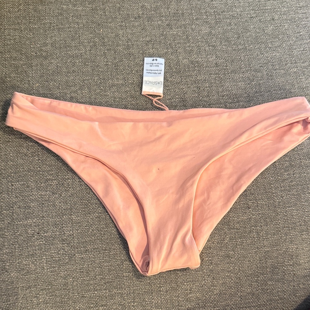 L*Space Peach Bikini Bottom